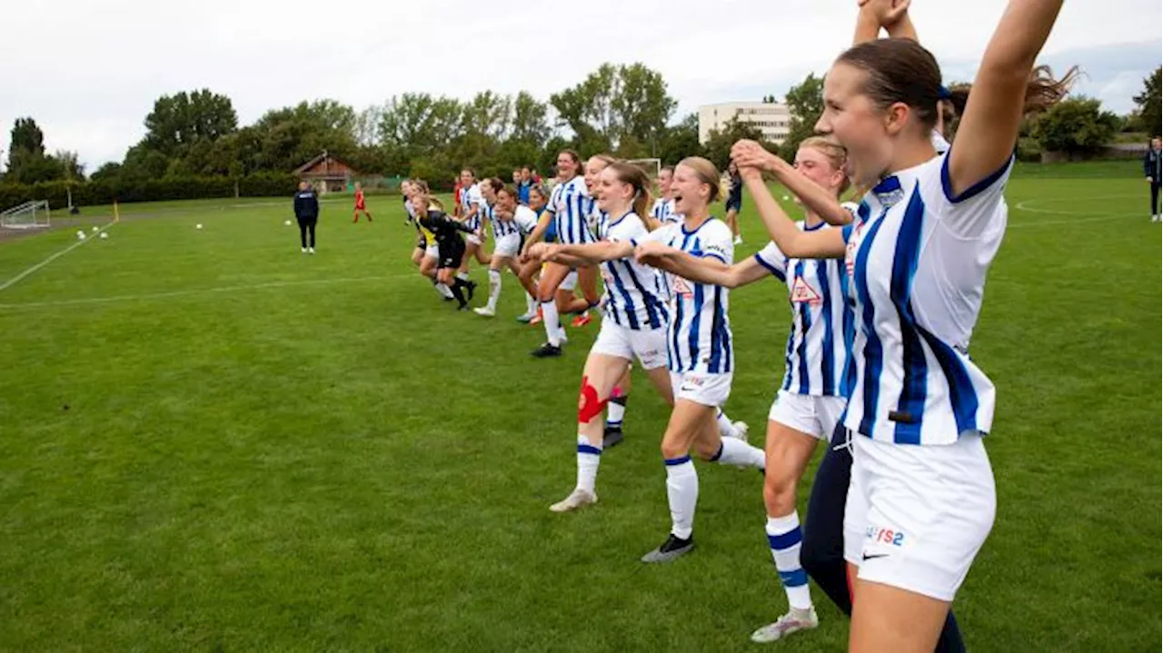 Herthas Fußballerinnen sind trotz begrenzter Ressourcen zufrieden mit der Saison