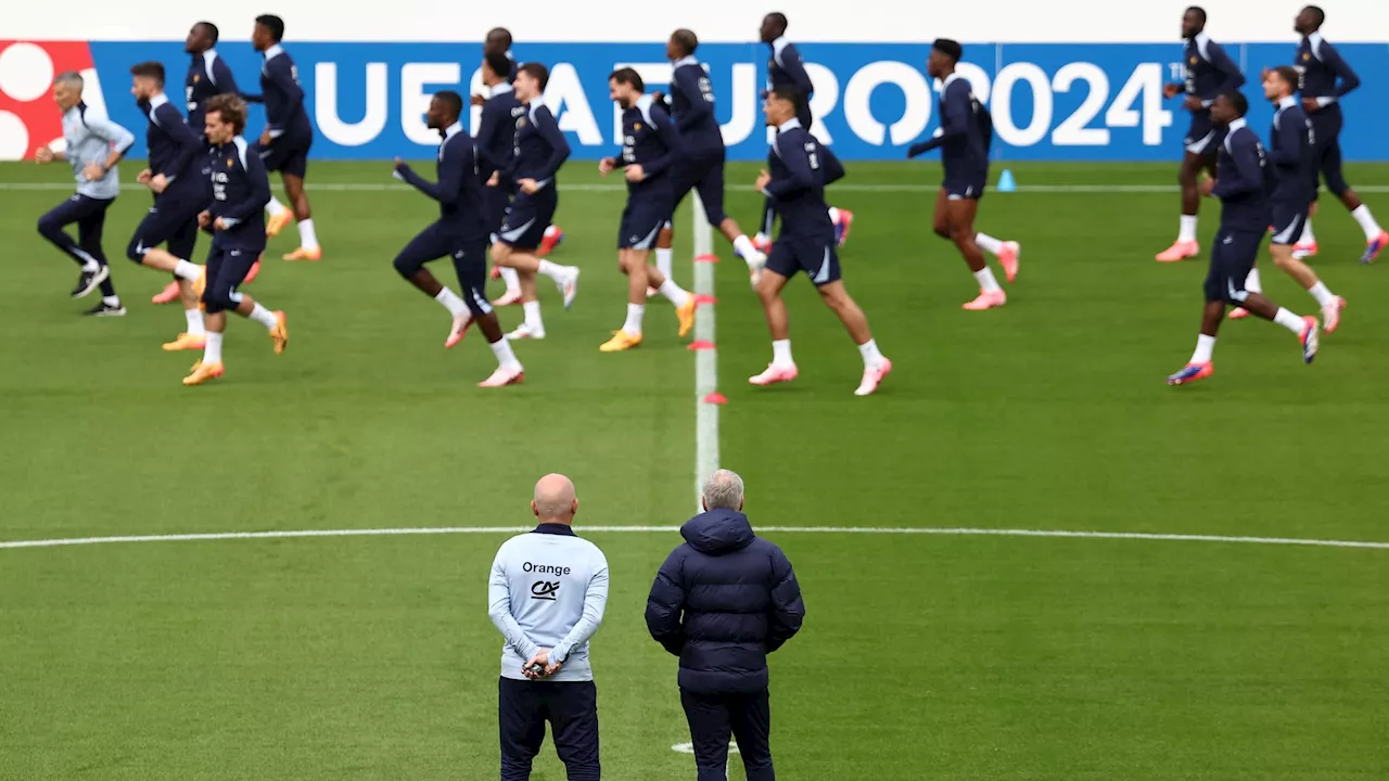 Equipe de France: Rabiot et Tchouameni de retour à l'entraînement collectif, séance écoutée pour Théo...