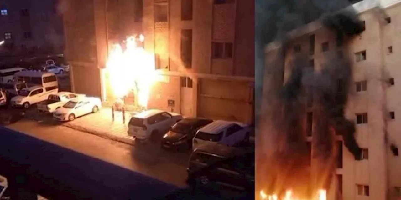 Apartemen Pekerja Kuwait Terbakar, 43 Tewas dan Puluhan Terluka