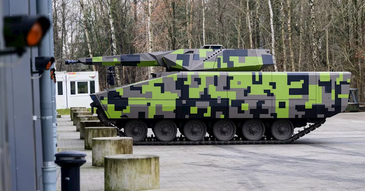 Düsseldorf: Rheinmetall will Schützenpanzer Lynx in Ukraine bauen​