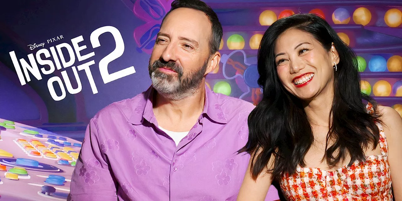 Tony Hale & Liza Lapira On Getting Into Their Characters Of Fear & Disgust In Inside Out 2