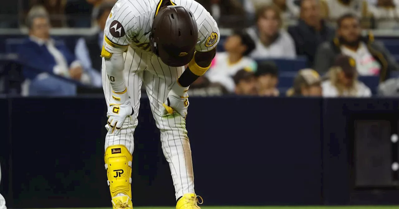 Kyle Higashioka helps Padres walk off as winners vs. A's; Jurickson Profar exits with injury