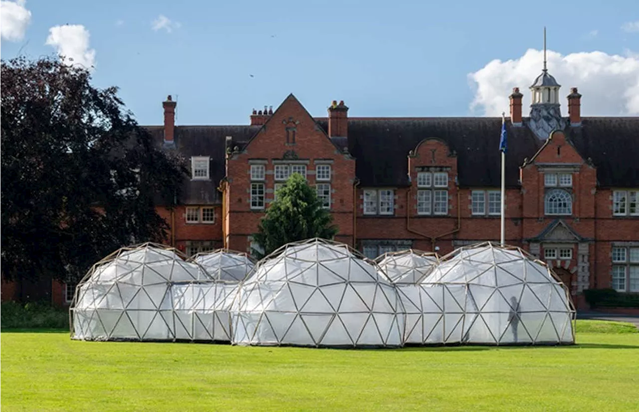 Art installation built at Harper Adams in preparation for free Future Fest event