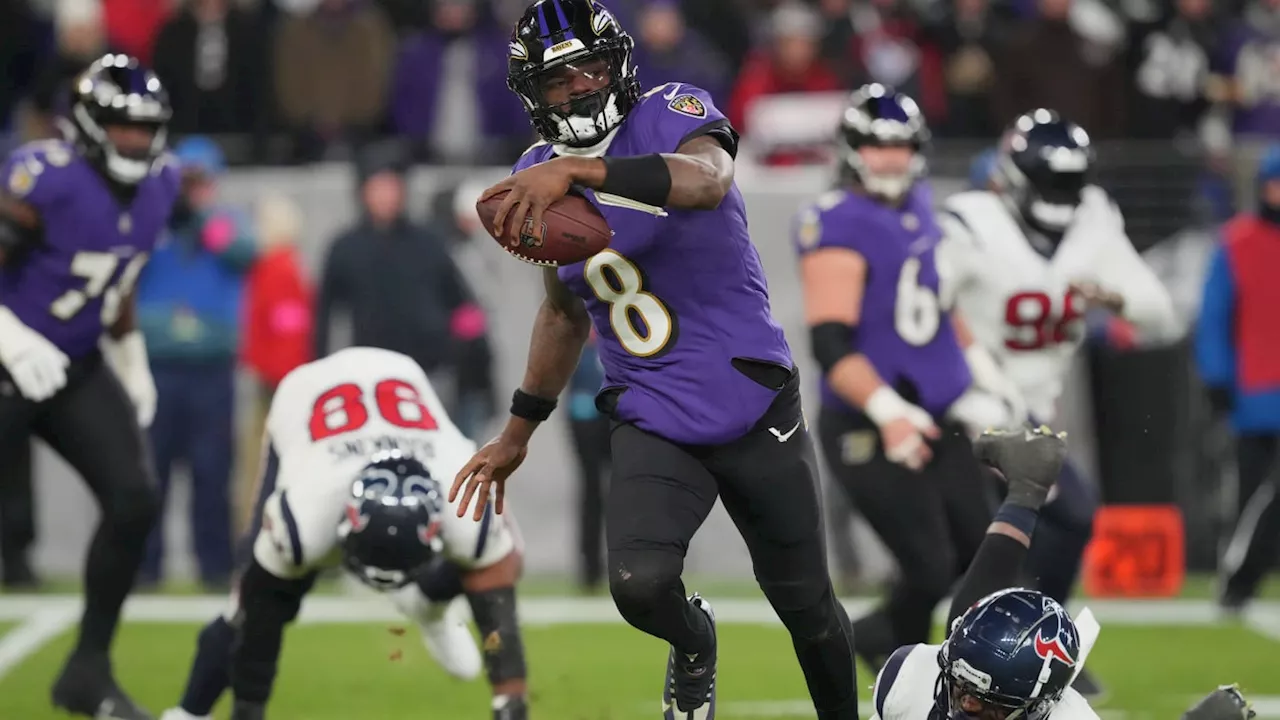 Baltimore Ravens' Lamar Jackson Dodges Question On Potential Fine