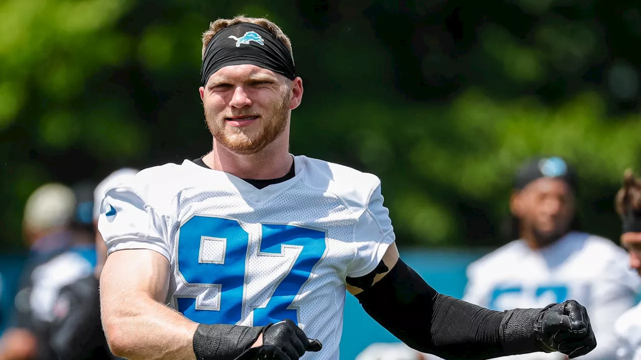 Detroit Lions Aidan Hutchinson has been 'unbelievable' during spring