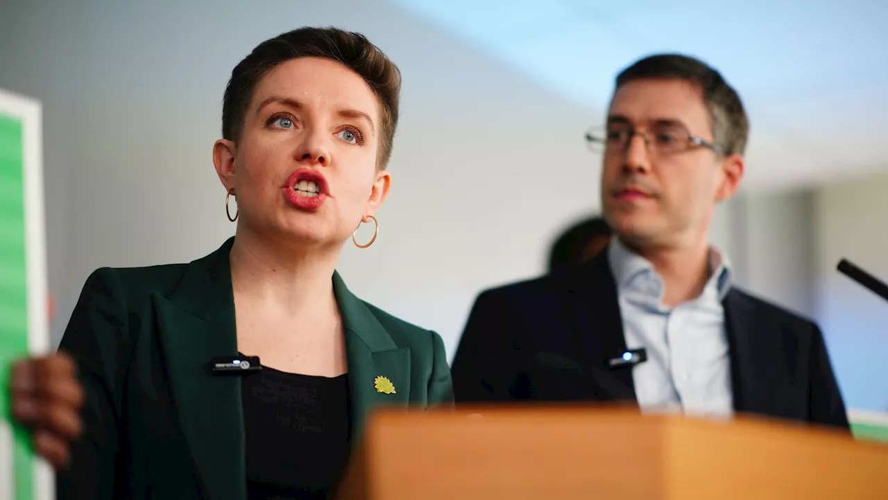 Green Party demands 'super rich' pay more tax in manifesto to 'mend broken Britain'