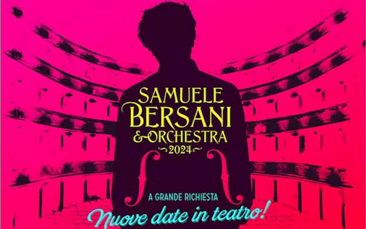 Samuele Bersani in concerto, annunciate le date del nuovo tour indoor