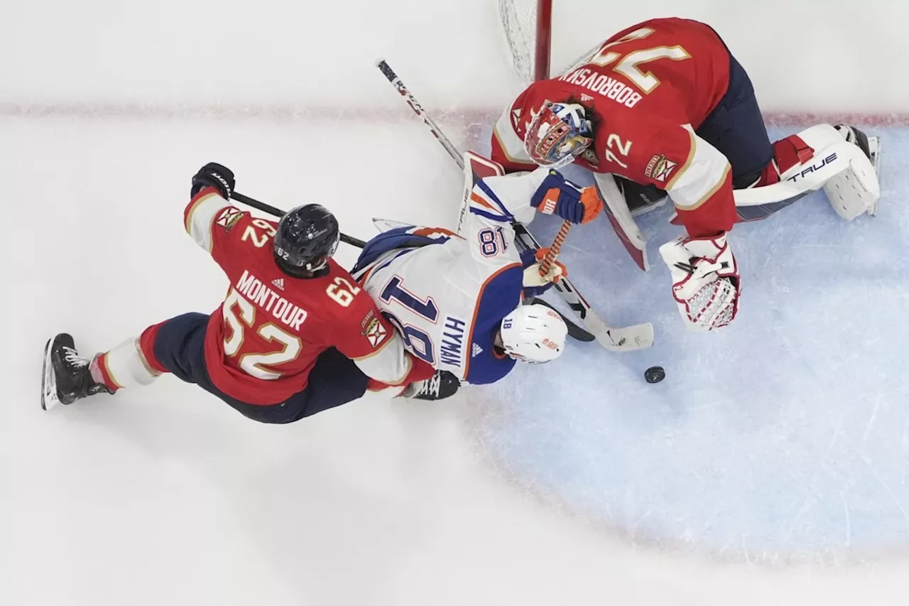 Oilers want more shots on Panthers goalie Bobrovsky as Stanley Cup shifts to Edmonton