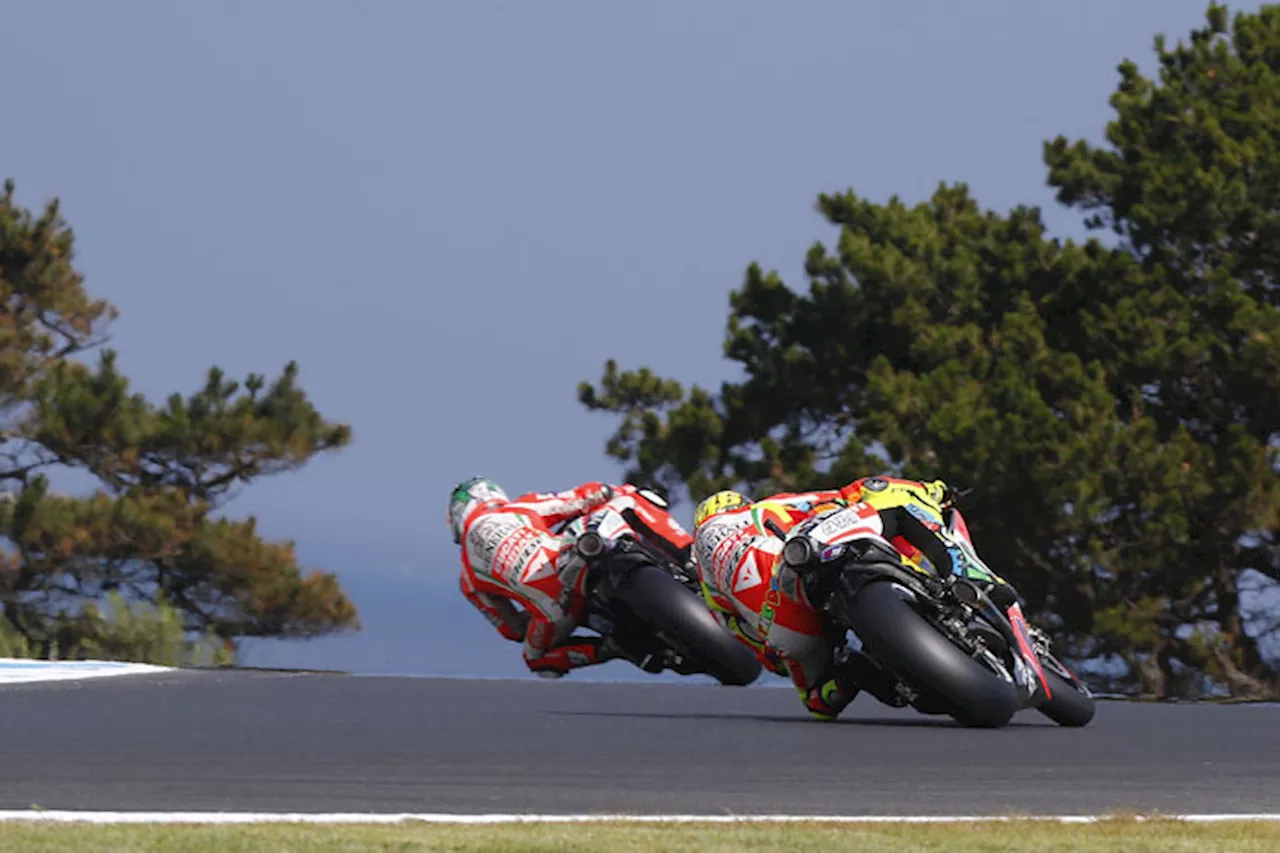 Phillip Island: Ducati nur im Mittelfeld