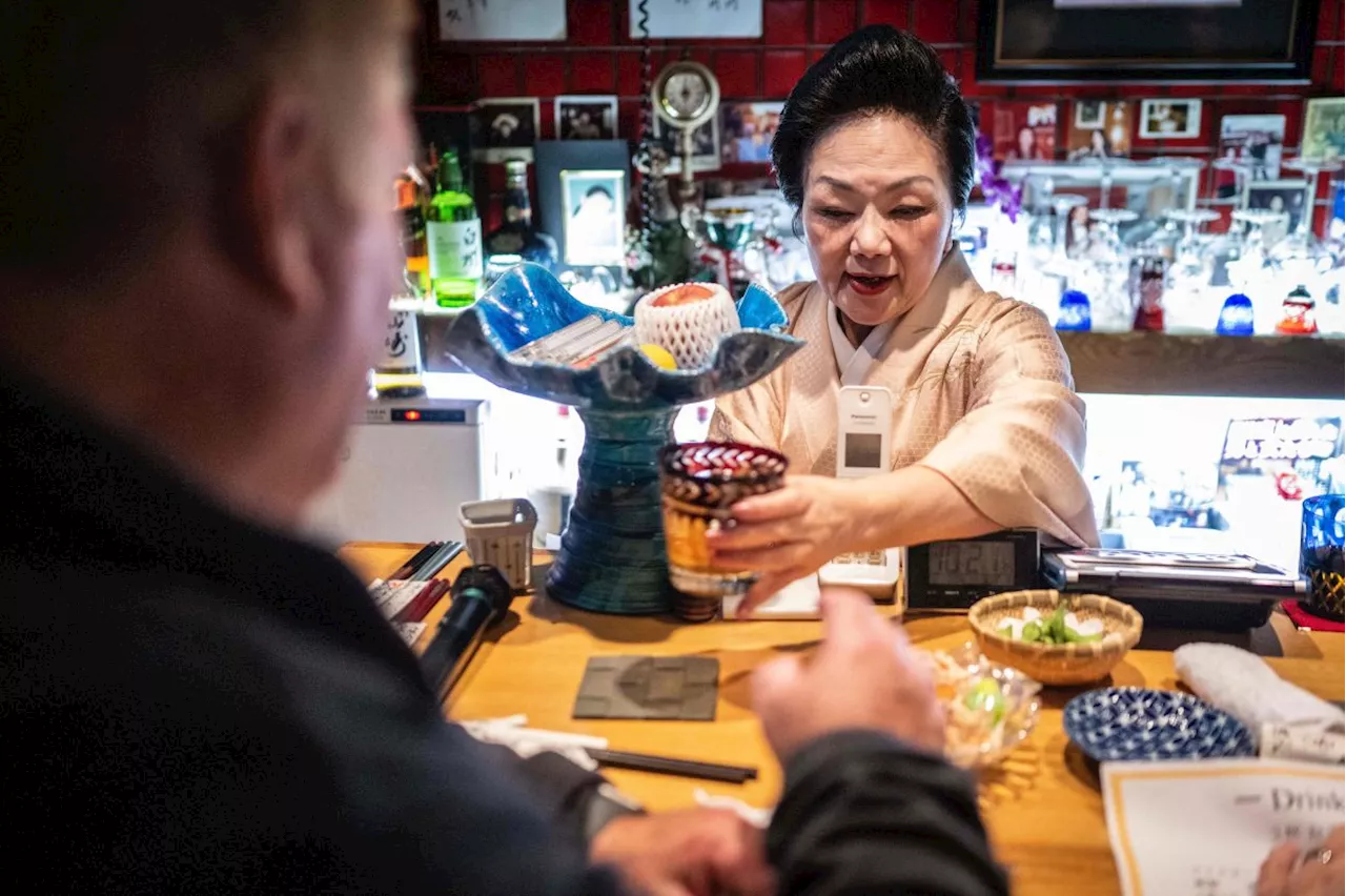 Hidden Japanese 'snack bars' give tourists a taste of old Japan