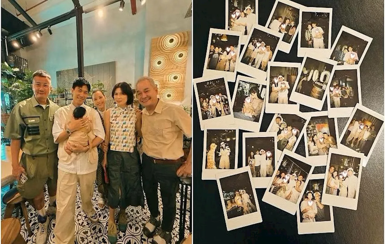 Singaporean actor Desmond Tan celebrates daughter's first 100 days with safari-themed party