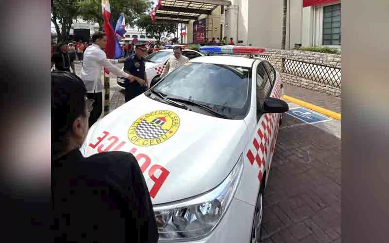 11 Cebu City police stations to get patrol cars before Palarong Pambansa