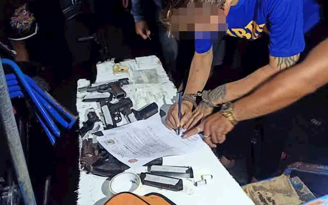 Talisay City buy-bust nets guns, illegal drugs