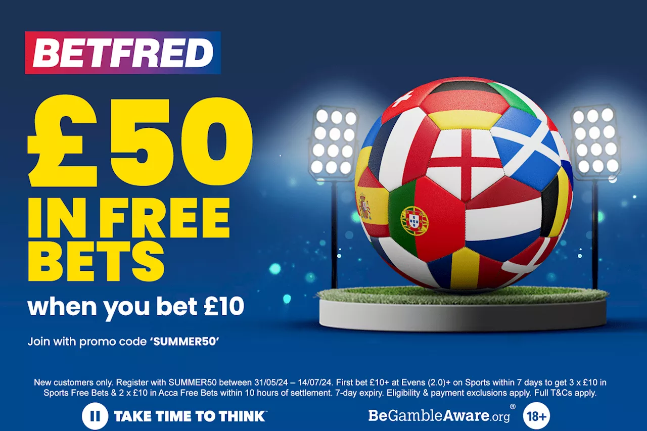 Germany vs Scotland offer: Bet £10 get £50 in free bets on Betfred...