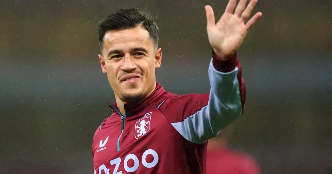 Coutinho rescinde contrato com Aston Villa e se aproxima do Vasco