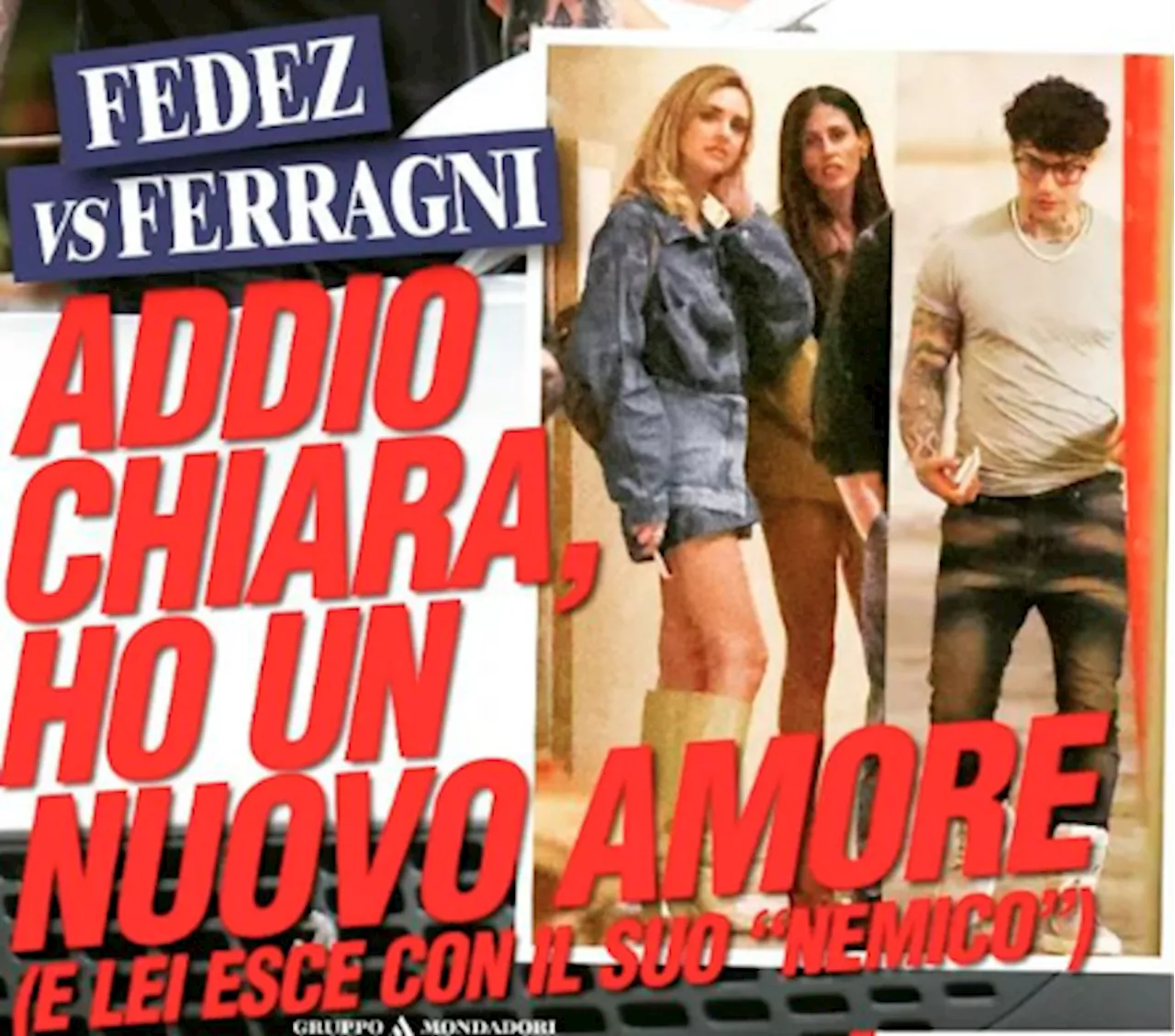 Chiara Ferragni a cena con Tony Effe il rivale di Fedez