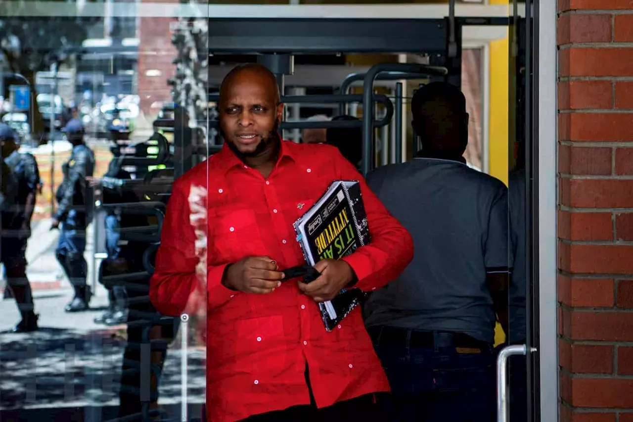 ‘We haven’t closed the door to the ANC’ – EFF’s Shivambu