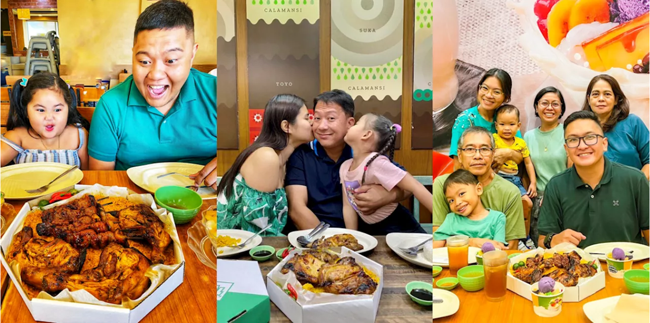 Dads deserve a feast at Mang Inasal this Father's Day