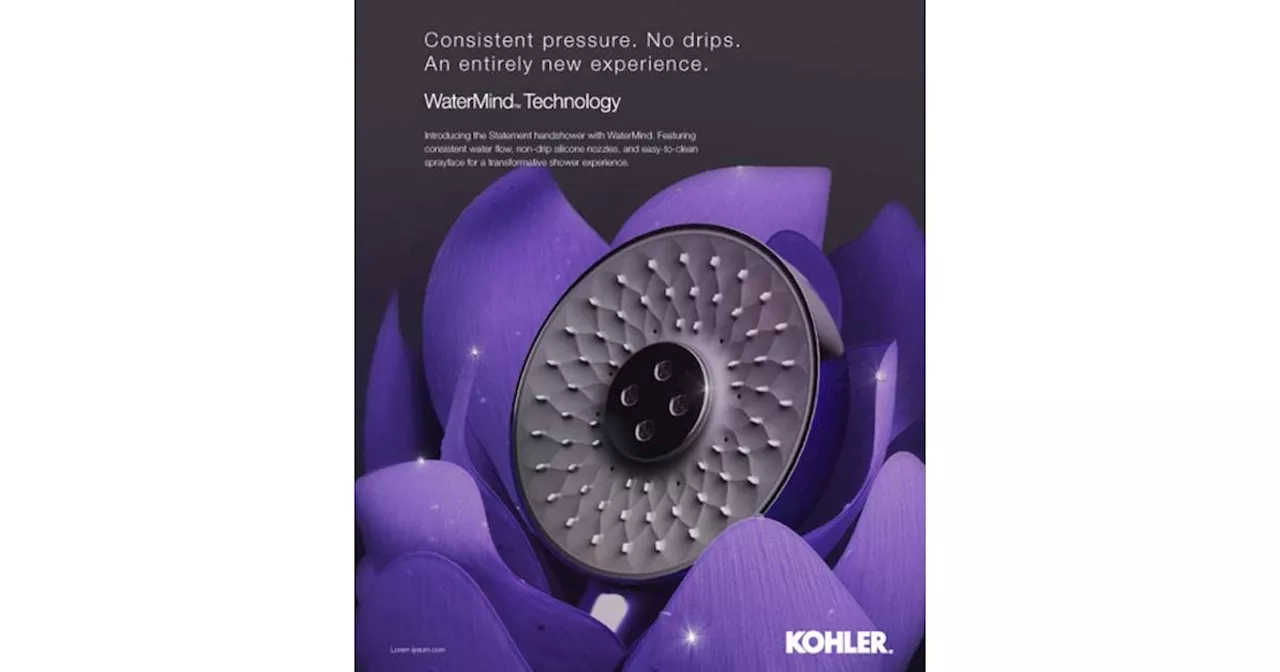 Redefine your shower experience while saving water with Kohler