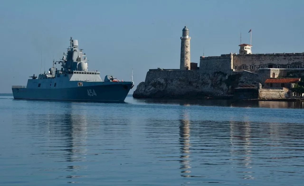 2 Russian Warships Approach Cuba Ahead of Military Exercises in the Caribbean