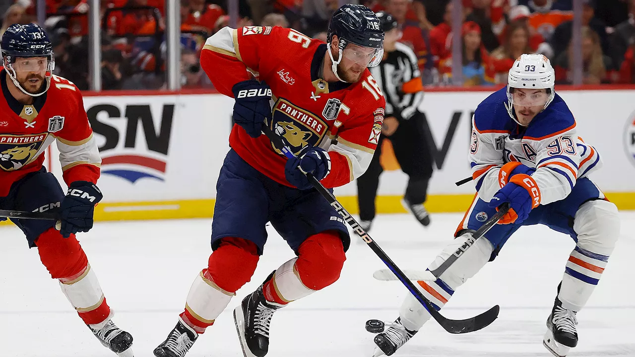 Panthers' Barkov looks 'good' at practice, Game 3 status to be determined