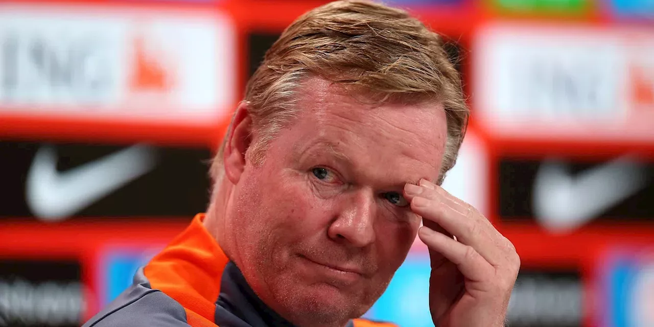 LIVE: Koeman belegt eerste persconferentie na aankomst Oranje in Wolfsburg