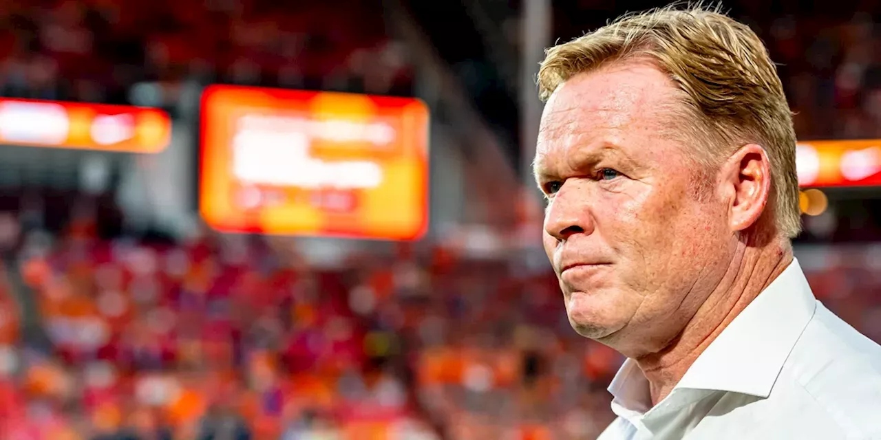 LIVE: Koeman fel tijdens Oranje-training, Frimpong populair bij jonge supporters