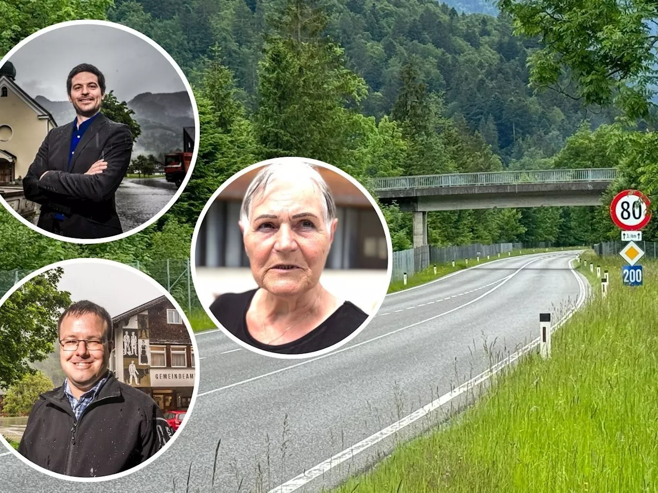 Was sagen Anrainer zu den Rasern auf der 'Wälderautobahn'?