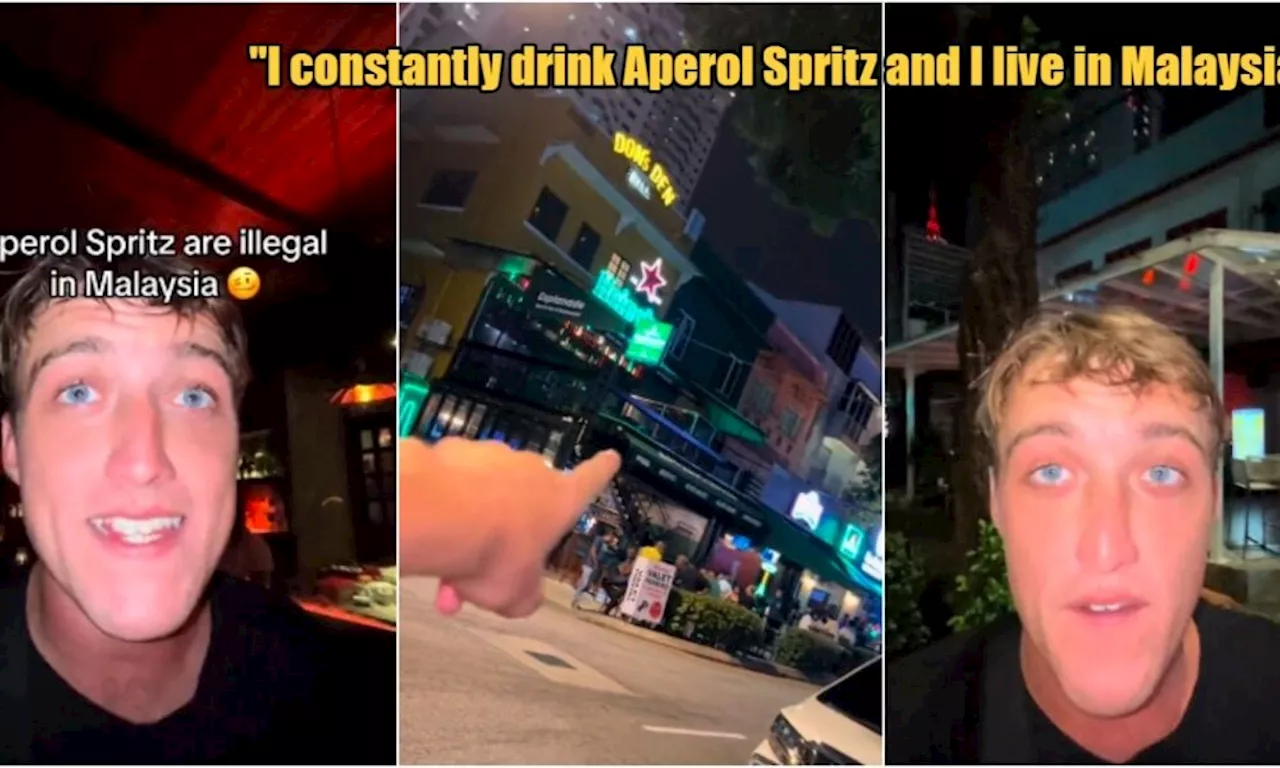 UK Tourist Shares His Shock Over Being Told His Favourite Cocktail is Banned in M'sia, But Is It Really?