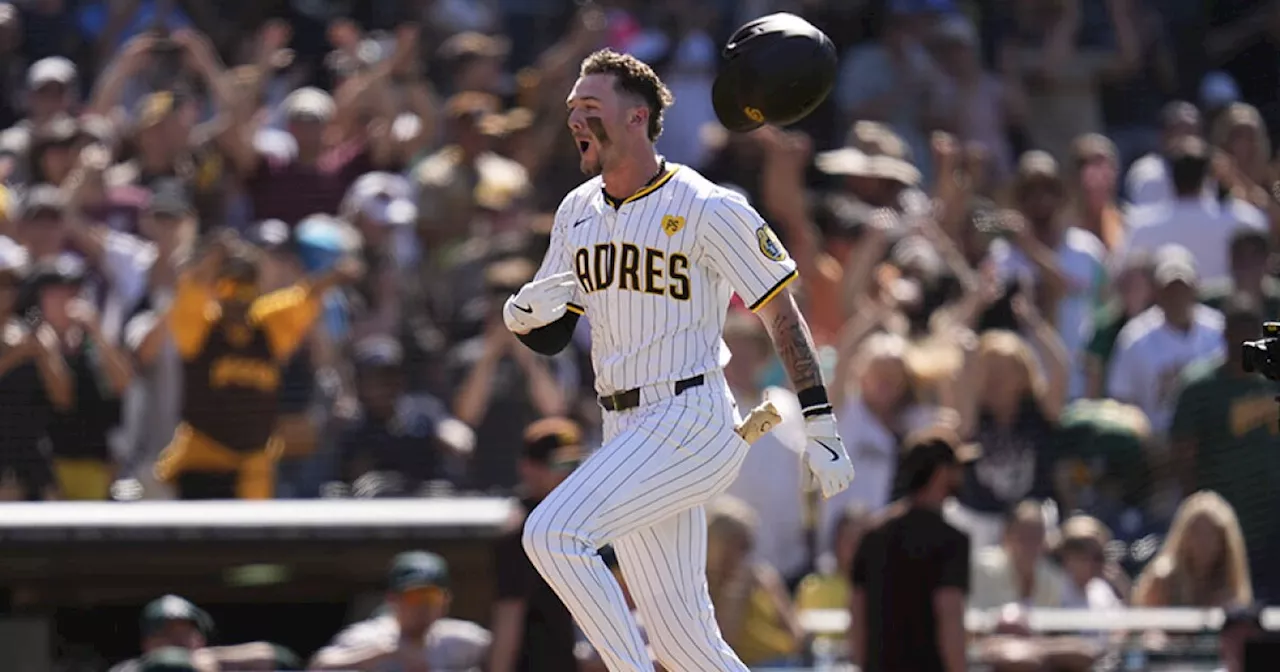 Rookie Jackson Merrill hits walk-off HR in 9th to give Padres 5-4 comeback win over A's