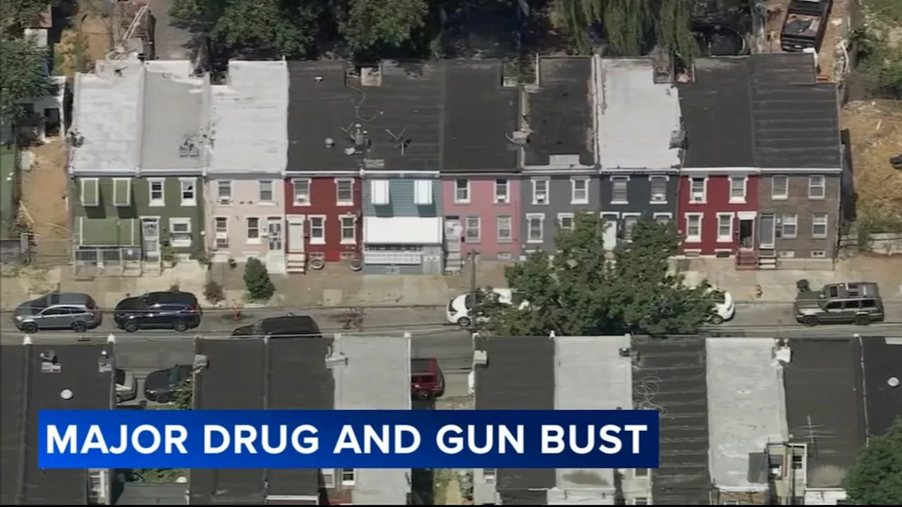 12 indicted in major gun, drug trafficking operation after bust in Philadelphia's Kensington section