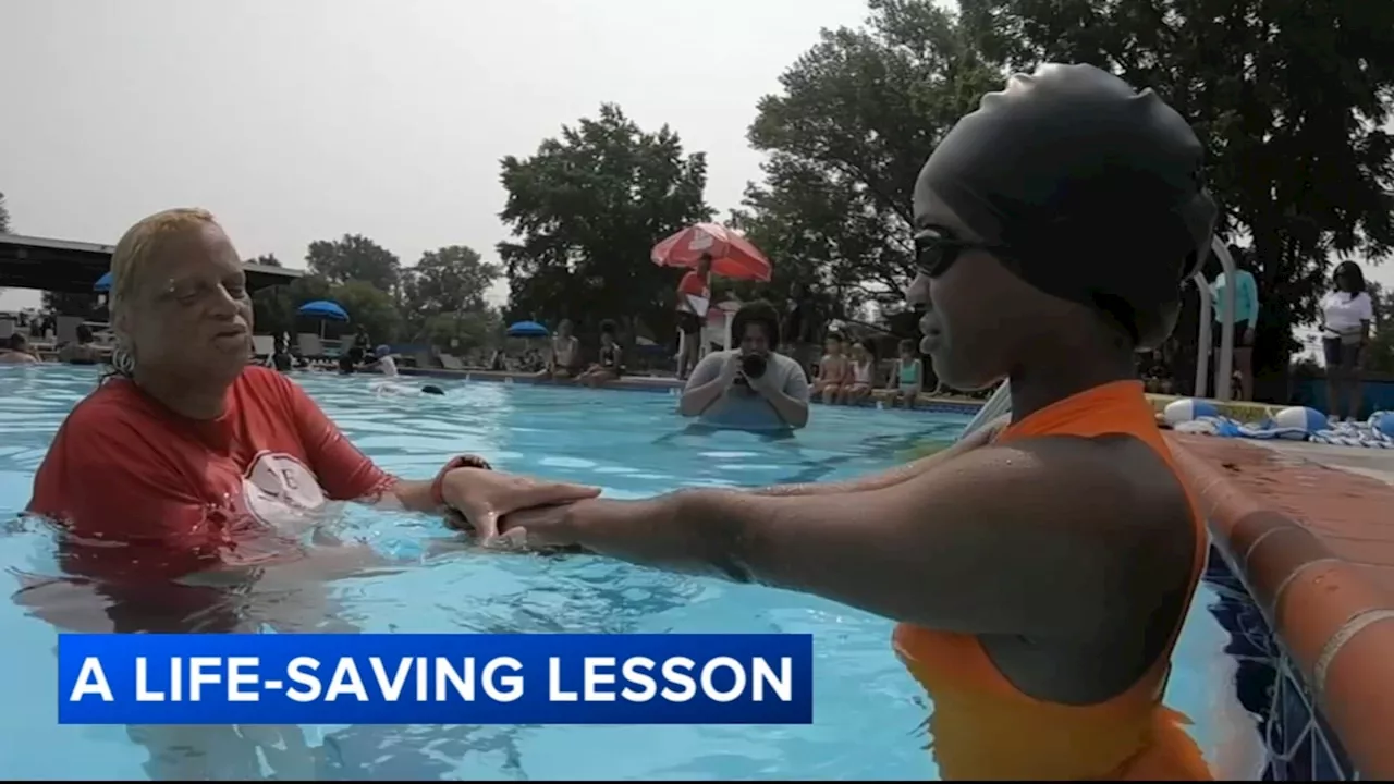 Action News' Sharifa Jackson opens up about fear of swimming, hopes to inspire others