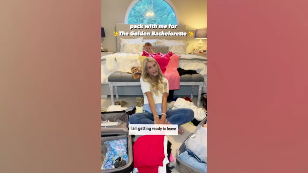 'Golden Bachelorette' Joan Vassos gets support from Theresa Nist, packs for upcoming season