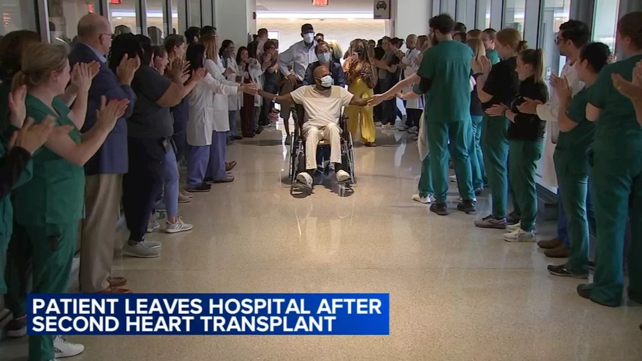 Chicago father of 2 receives 2nd heart transplant from Advocate Christ Medical in Oak Lawn