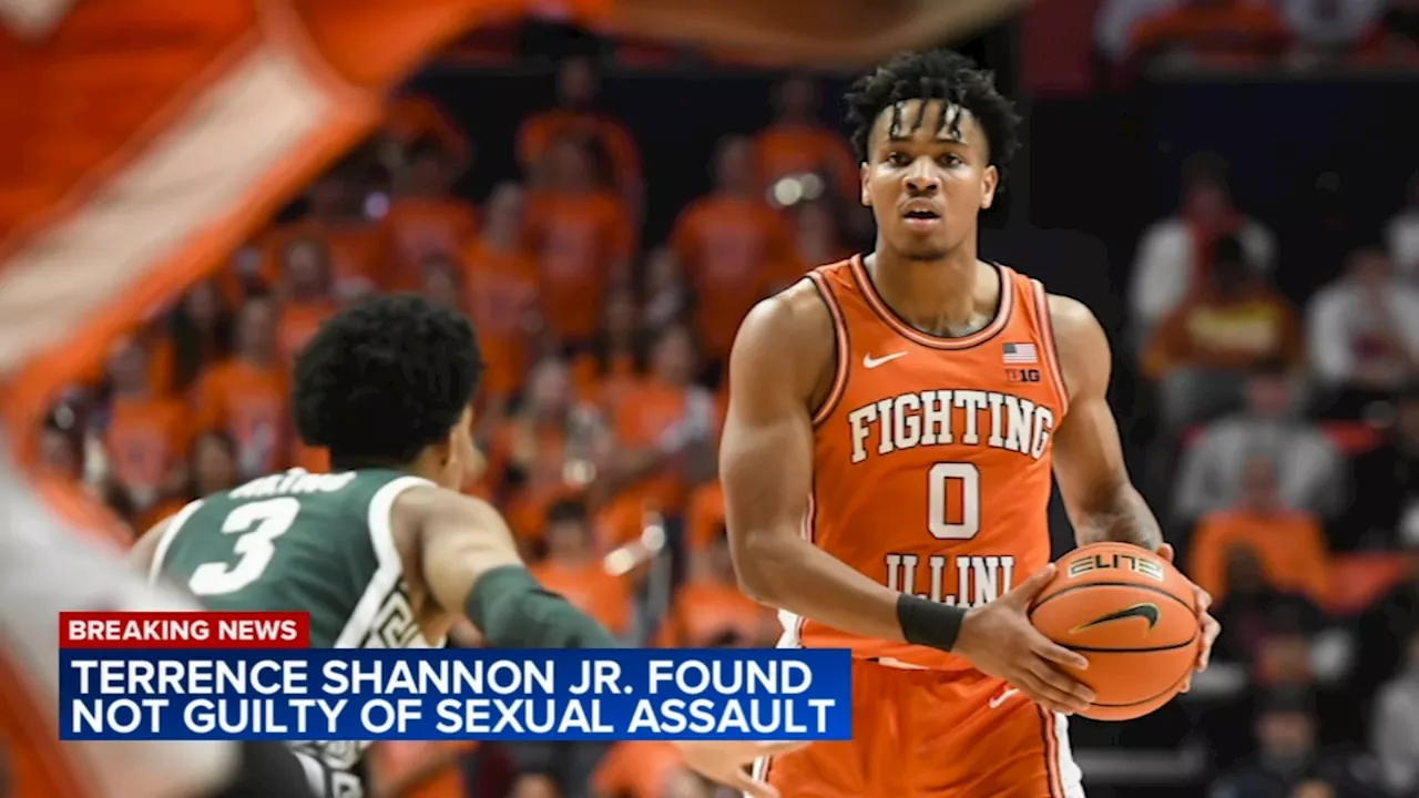 Former University of Illinois basketball star Terrence Shannon Jr. found not guilty of rape