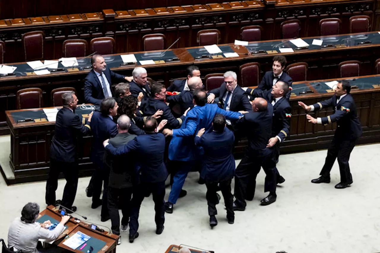 Opposition parties to stage protest after brawl in House