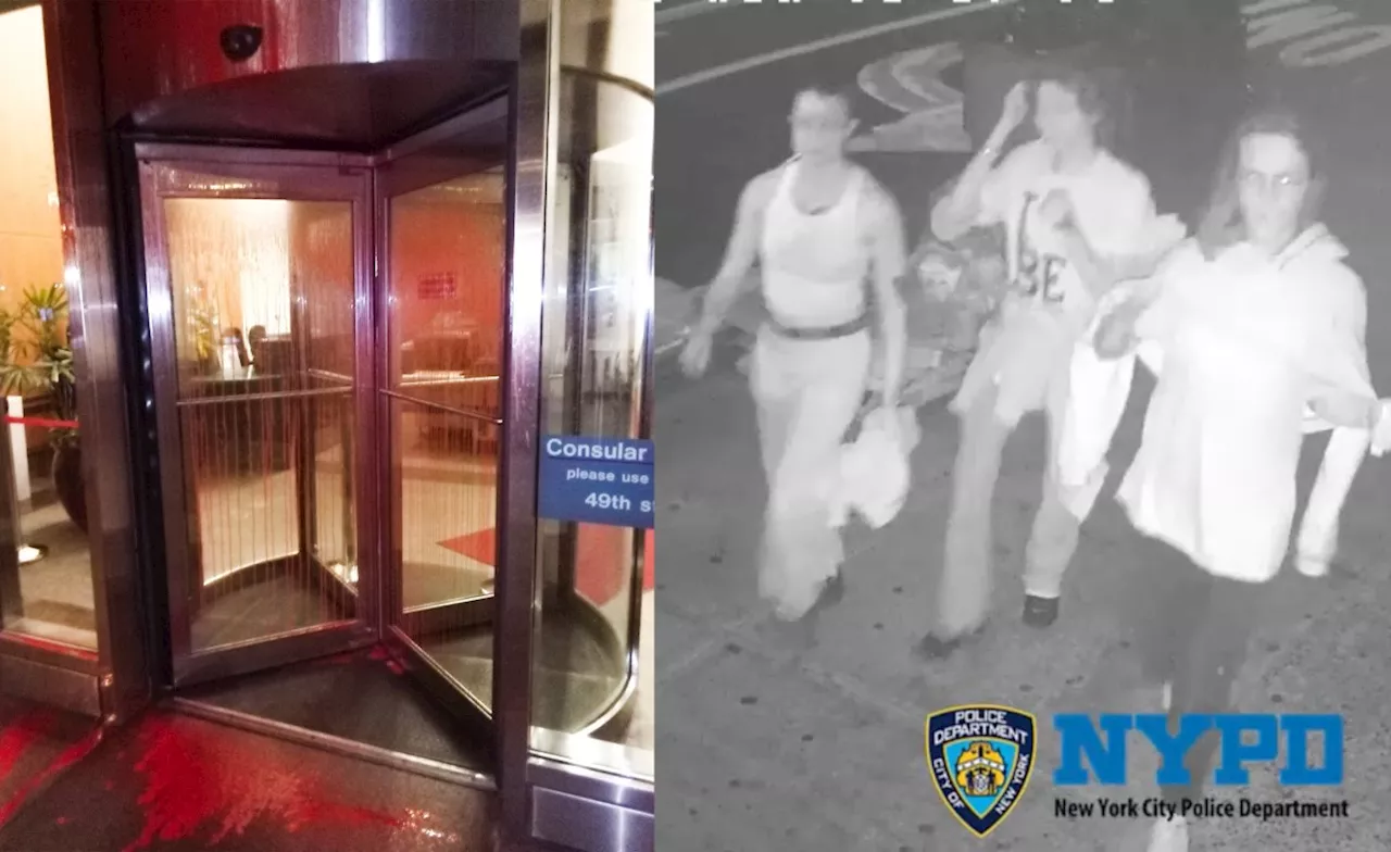 Pro-Palestine activists who defaced numerous NYC consulates sought by NYPD Hate Crimes Task Force