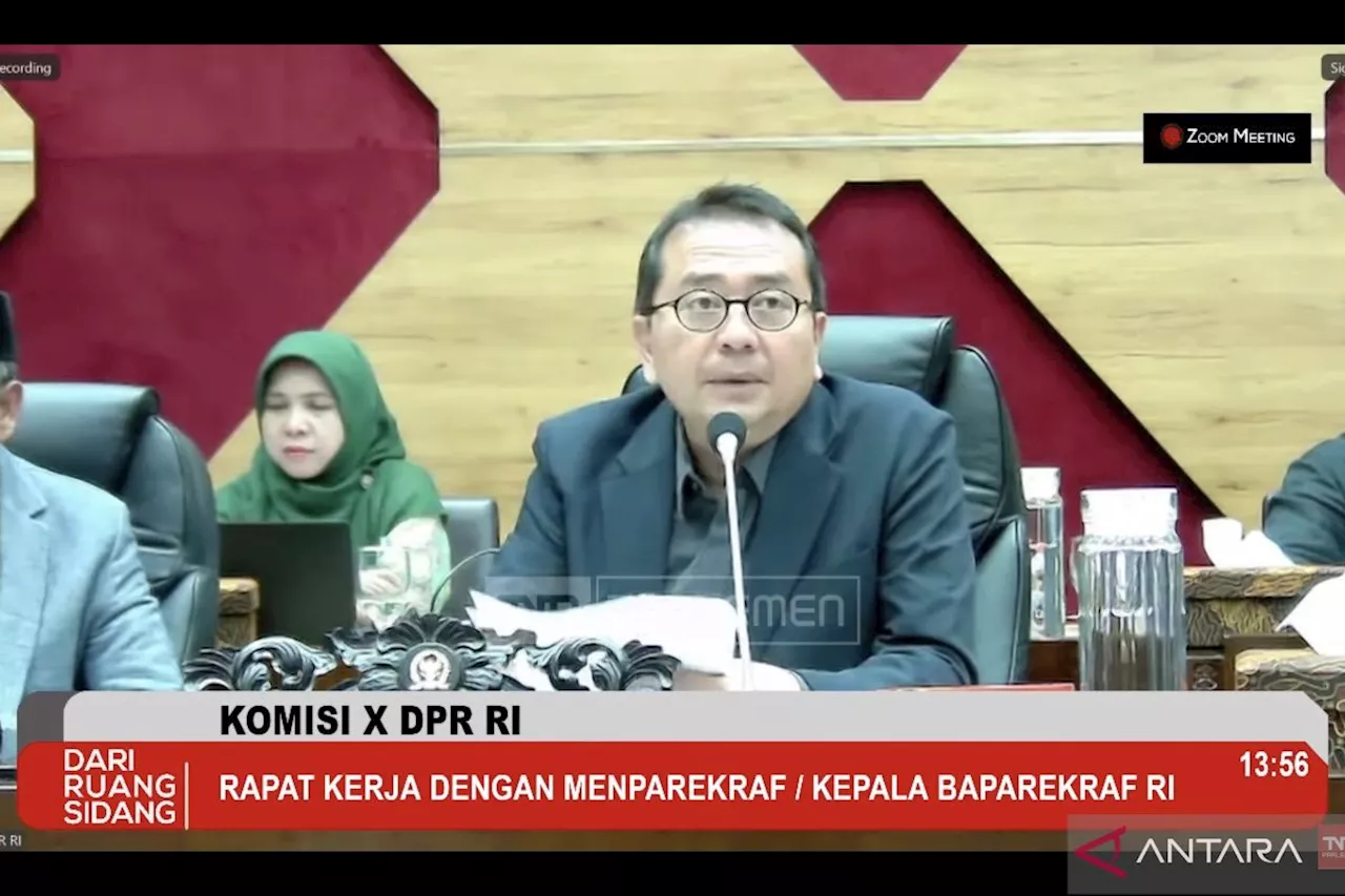 Komisi X DPR teruskan usulan tambahan anggaran Kemenparekraf ke Banggar