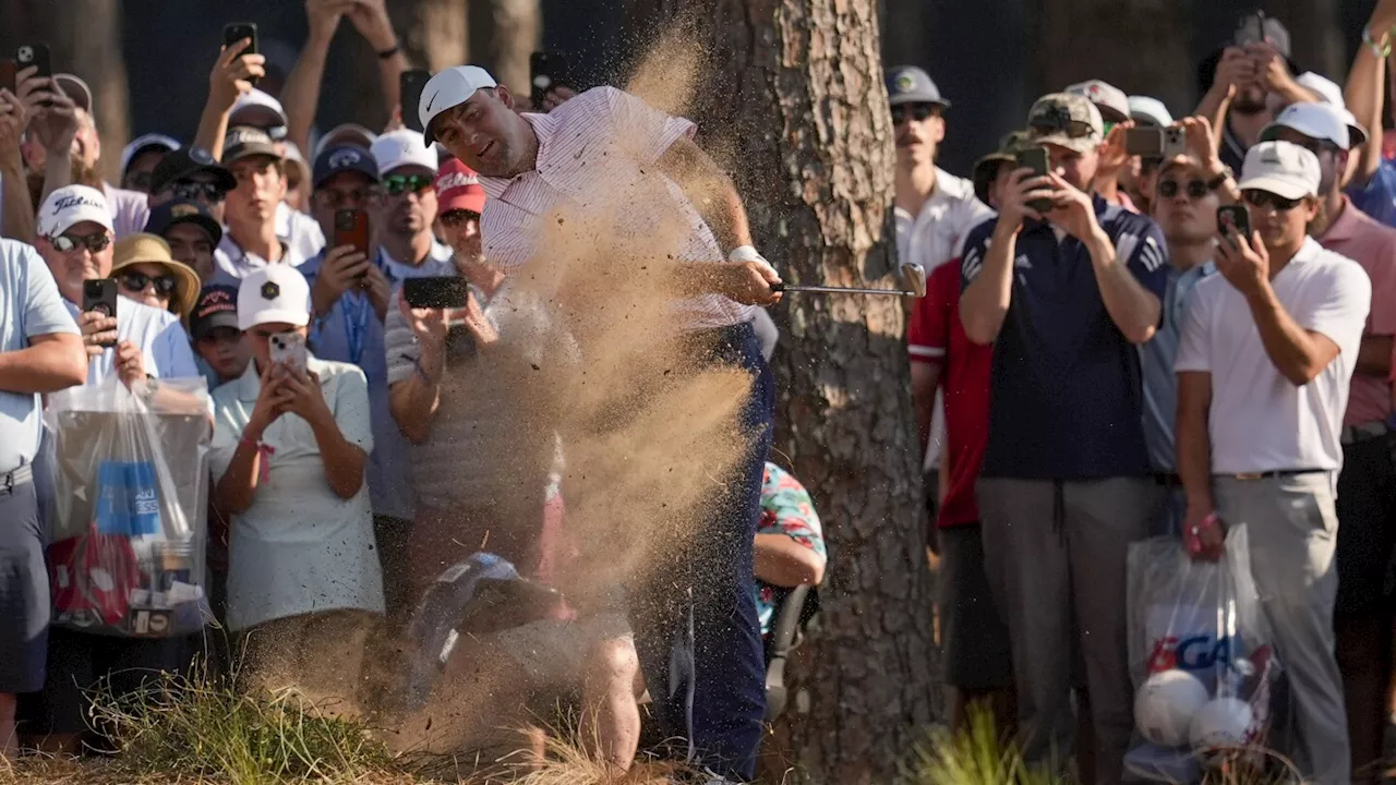 Scottie Scheffler opens U.S. Open with 71, leaving him in contention but with ground to make up