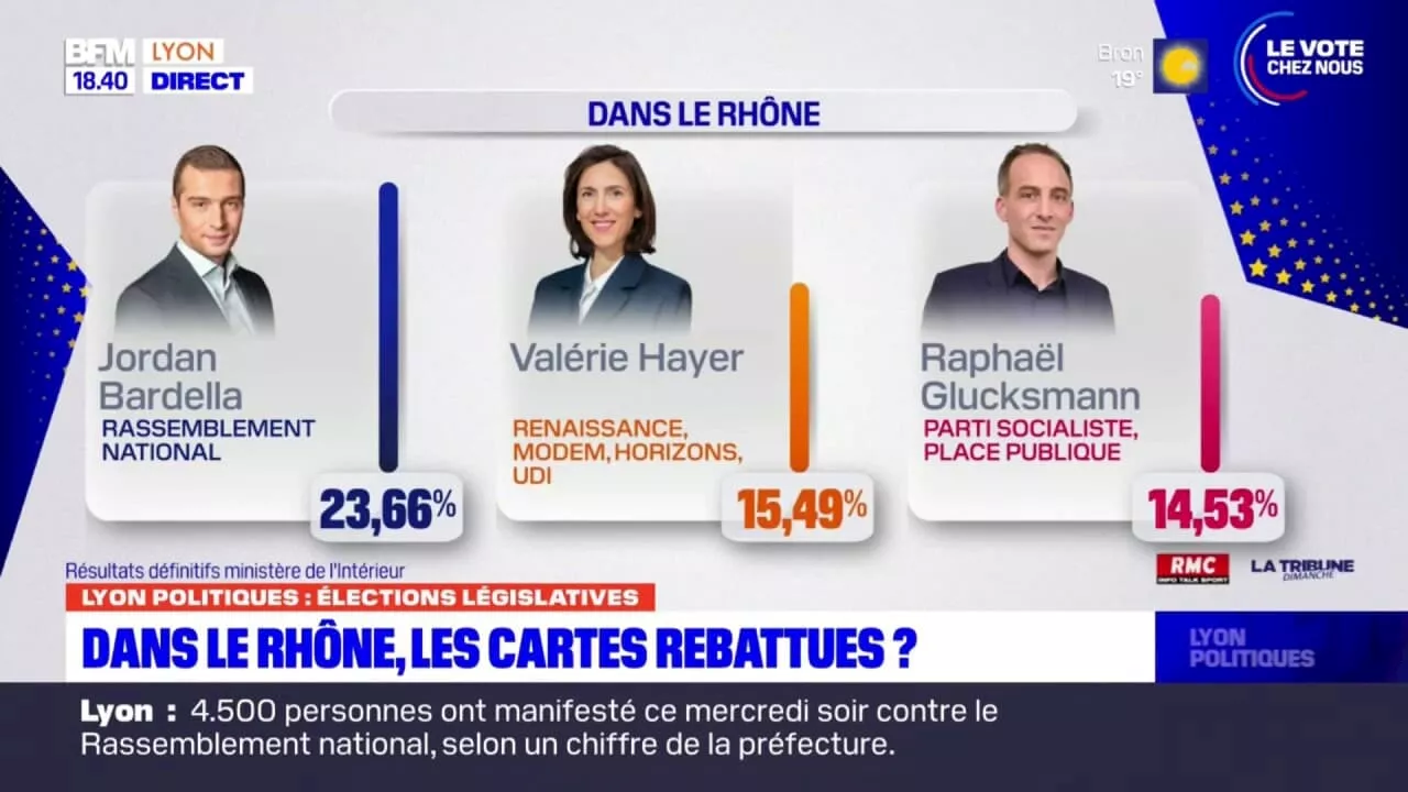 Législatives: dans le Rhône, les cartes rebattues après les européennes?