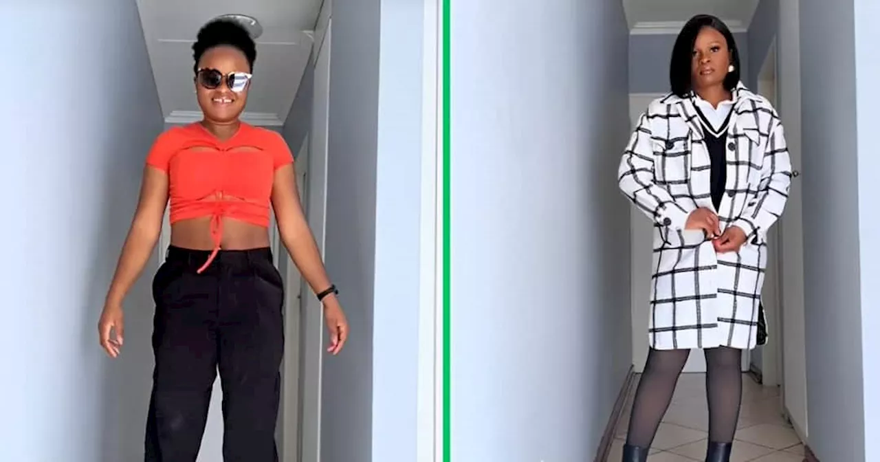 Fashionista Wows Internet by Turning Pants Into Elegant Dress