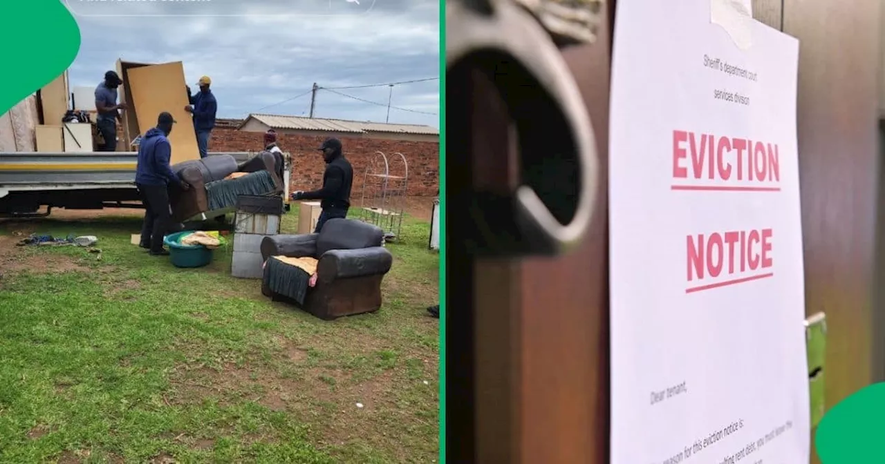 Fed-up Johannesburg Property Owner Gets Eviction Team to Remove Tenant Belongings in Viral Video