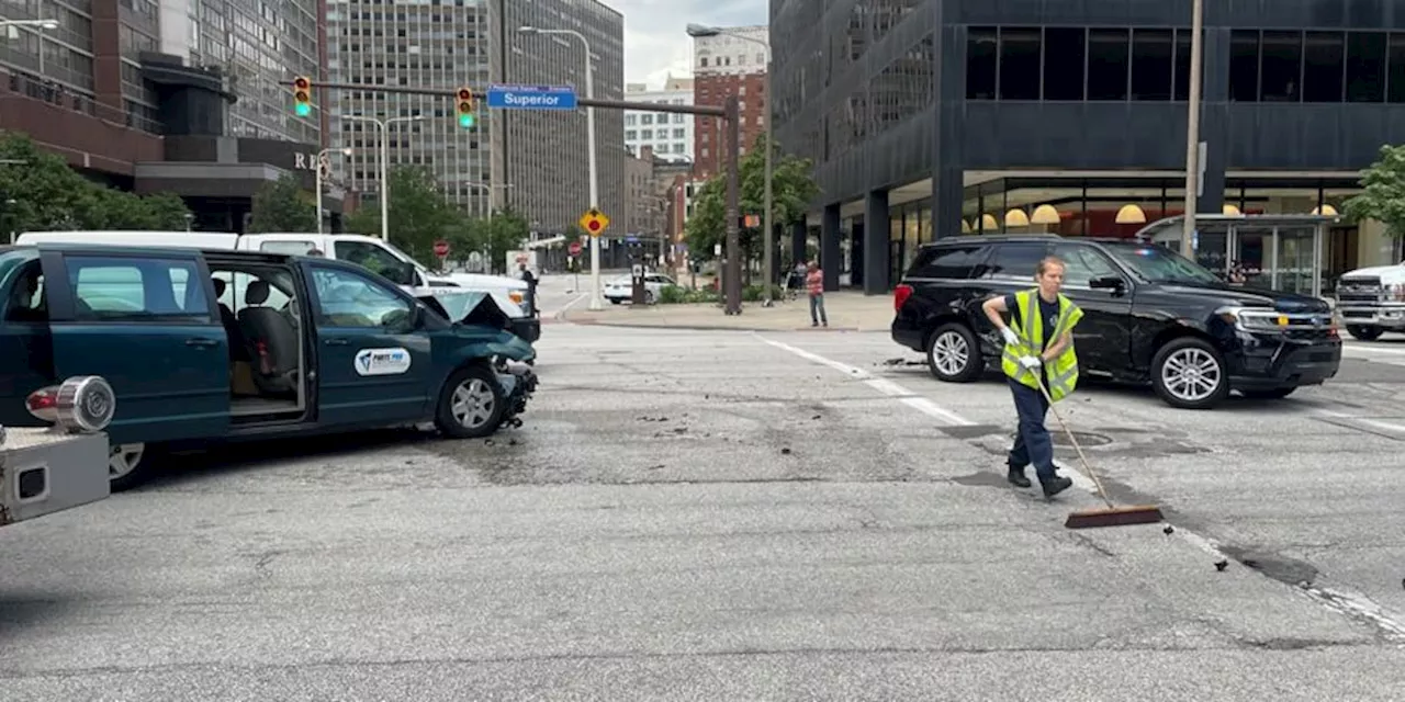 Cleveland Mayor Justin Bibb involved in car accident