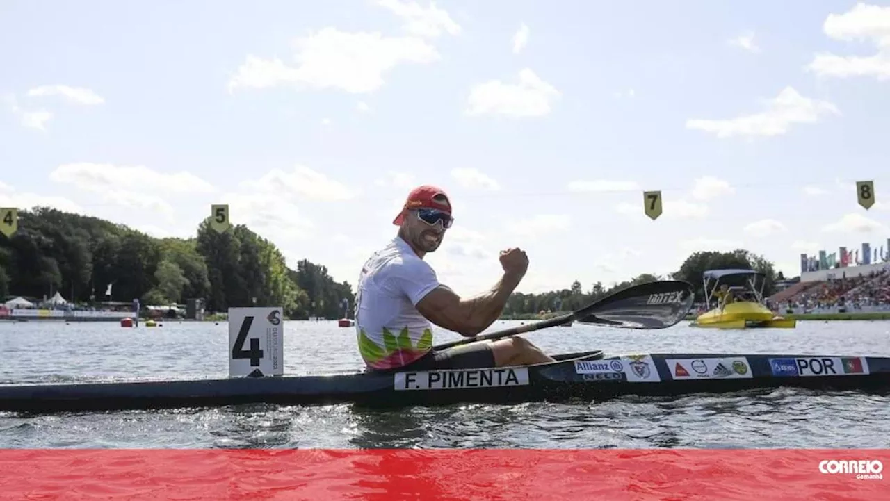 Fernando Pimenta está nas finais de K1 1.000 e 500 metros dos Europeus da Hungria