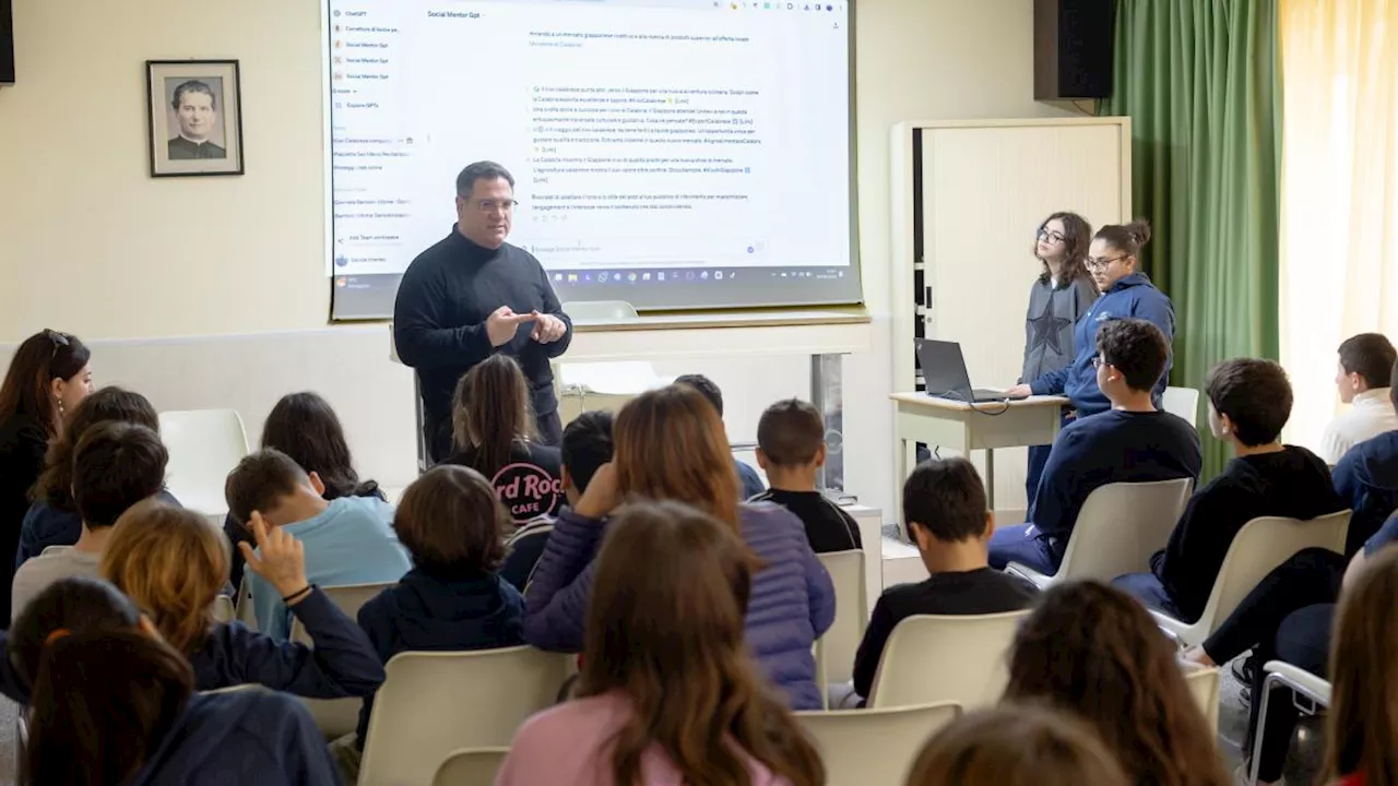 I giovani cronisti di «aula G» e l’Intelligenza Artificiale benedetta da papa Francesco