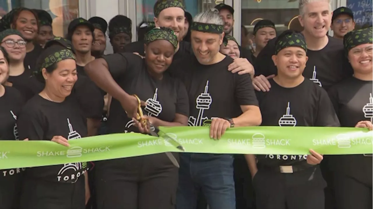 Shake Shack opens first Canadian location in downtown Toronto