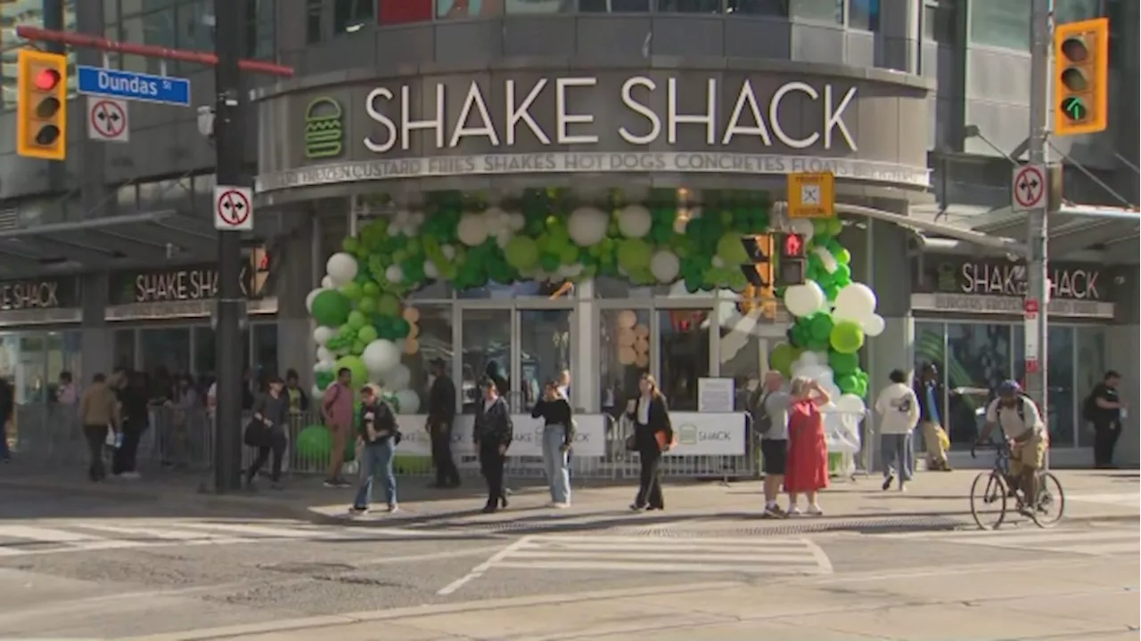 Shake Shack opens first Canadian location in downtown Toronto