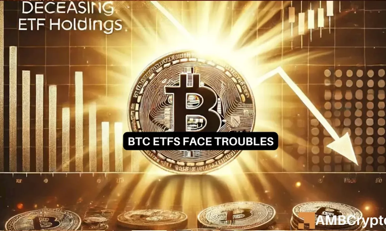 Bitcoin ETF holdings dip: What does it mean for BTC’s future?