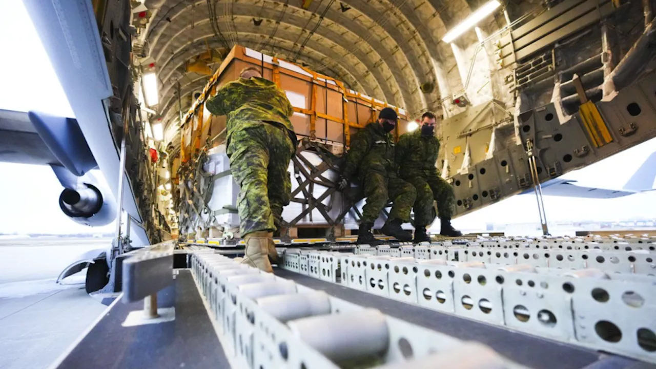 Canada sending 2,000 decommissioned CRV7 rocket motors to Ukraine