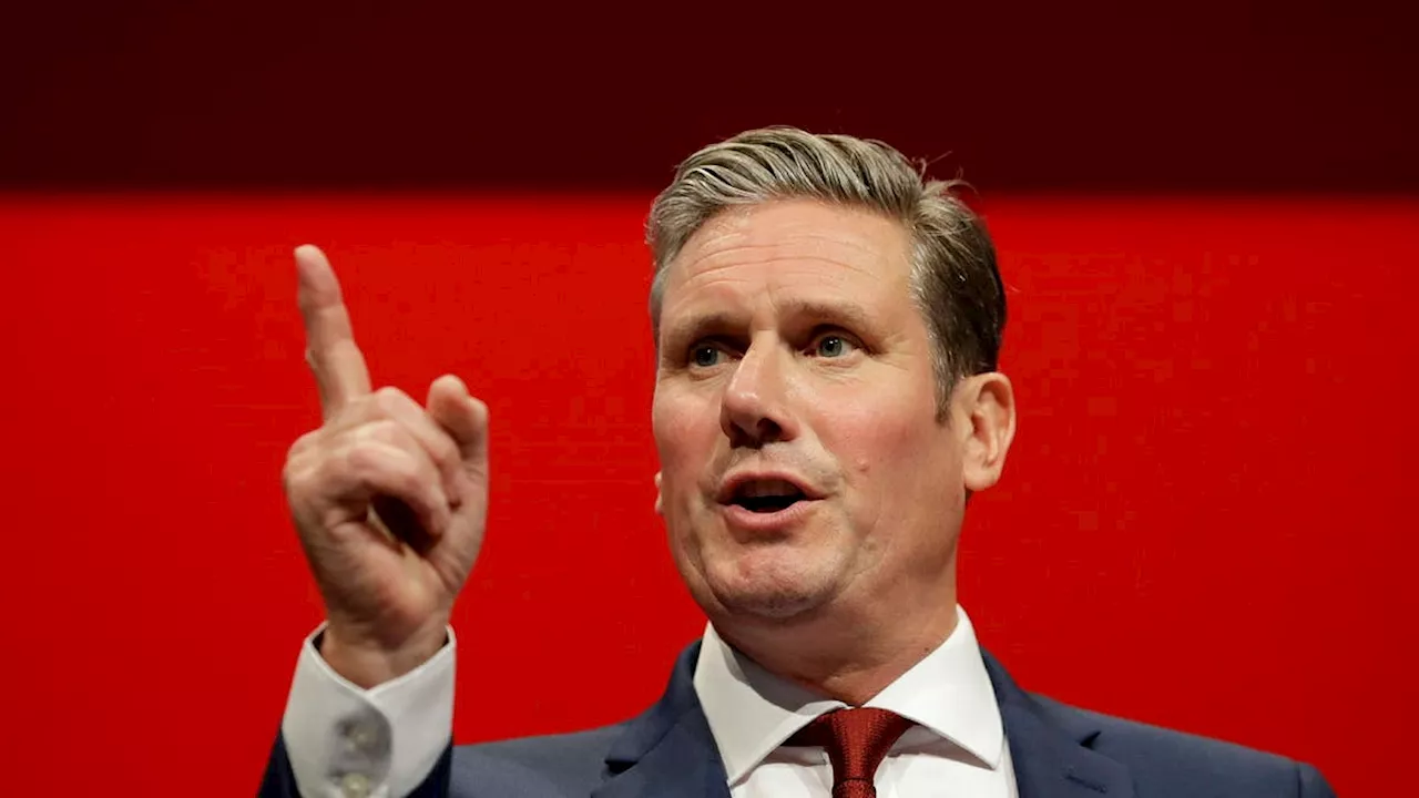 Labours Starmer lovar statliga pengar till grönt stål och batterifabriker i Storbritannien